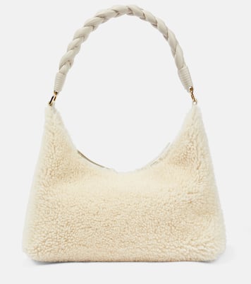 Borsa a spalla Braid in shearling | Altuzarra
