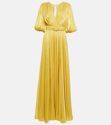 Brennie georgette gown | Costarellos