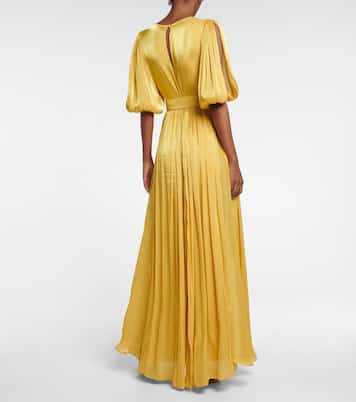 Brennie georgette gown | Costarellos