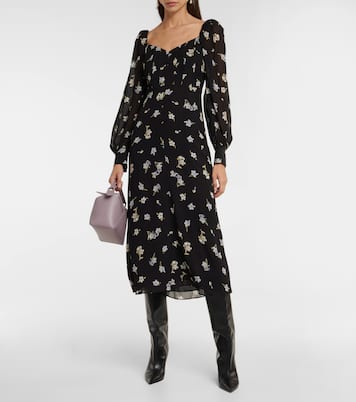 Robe midi Midnight Blossom | Dorothee Schumacher