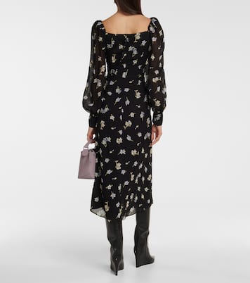 Robe midi Midnight Blossom | Dorothee Schumacher