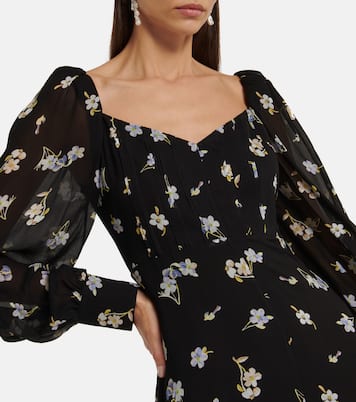 Robe midi Midnight Blossom | Dorothee Schumacher