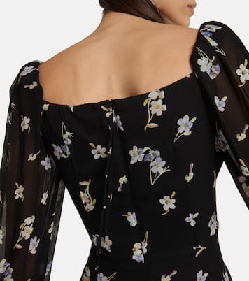 Robe midi Midnight Blossom | Dorothee Schumacher