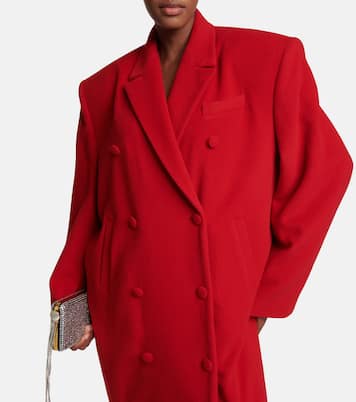 Double-breasted wool coat | Magda Butrym