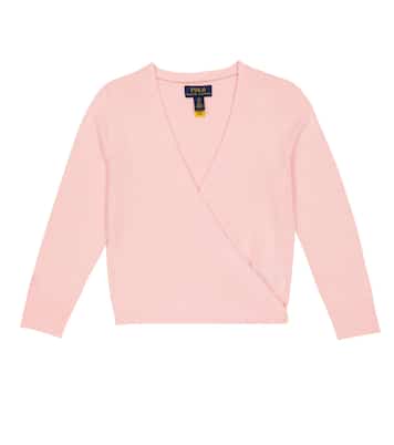 Cardigan a portafoglio in maglia | Polo Ralph Lauren Kids