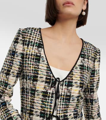 Giacca in maglia di misto cotone | Oscar de la Renta