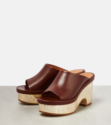 Mules con plateau Oli in pelle | Chloé