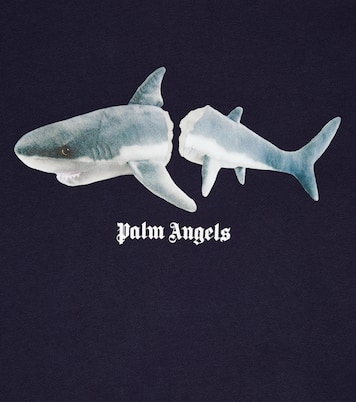 Printed cotton sweatshirt | Palm Angels Kids