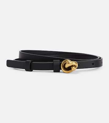 Cinturón de piel con nudo | Bottega Veneta