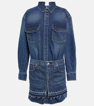 Denim shirt dress | Sacai