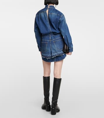 Denim shirt dress | Sacai