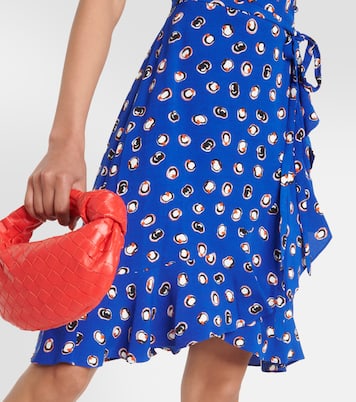 Emilia printed wrap minidress | Diane von Furstenberg