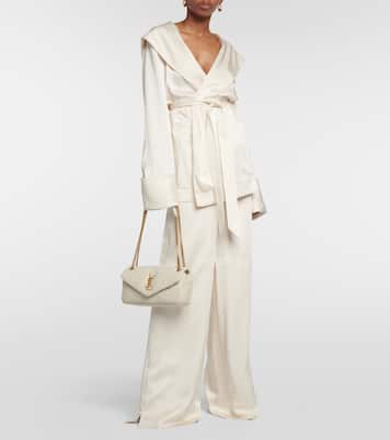 Calypso leather shoulder bag | Saint Laurent