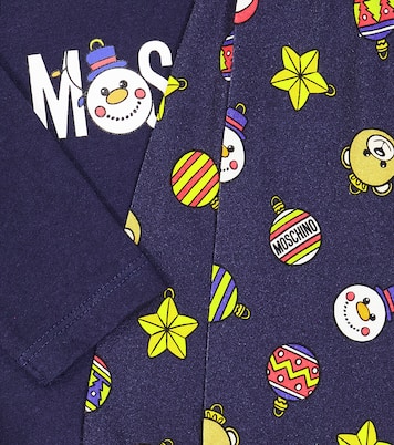 Bébé – Ensemble t-shirt et pantalon imprimés | Moschino Kids
