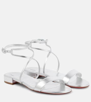Sandali Miss Choca in pelle metallizzata | Christian Louboutin