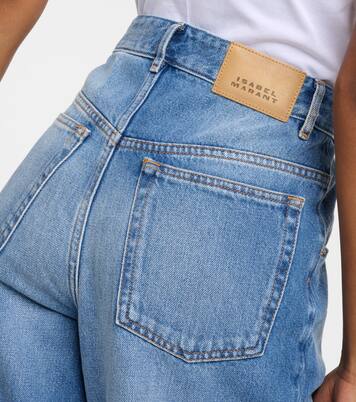 Jeans Vetan a gamba larga e vita alta | Isabel Marant