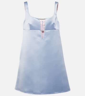 Miniabito in raso con cut-out | Nina Ricci