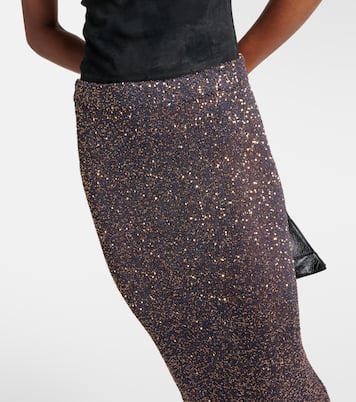 Maxirock mit Pailletten | Balenciaga
