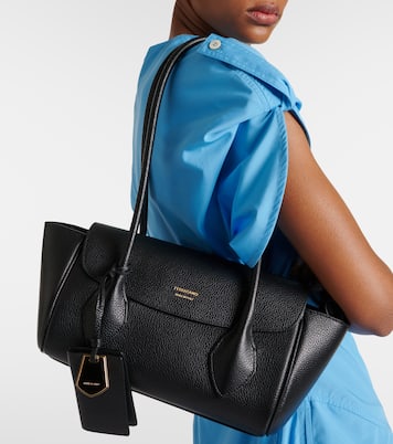 Borsa a spalla East-West in pelle | Ferragamo