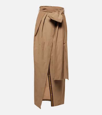 Gonna lunga in misto cotone | Dries Van Noten