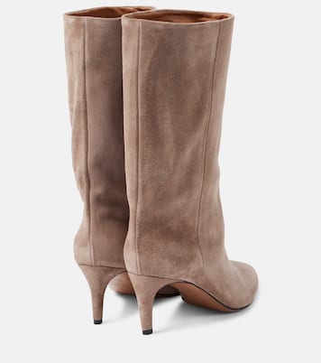 Bottes Stiletto 60 en daim | Paris Texas