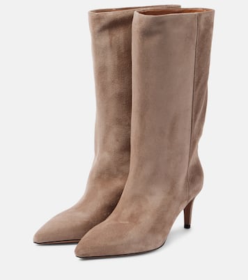Bottes Stiletto 60 en daim | Paris Texas