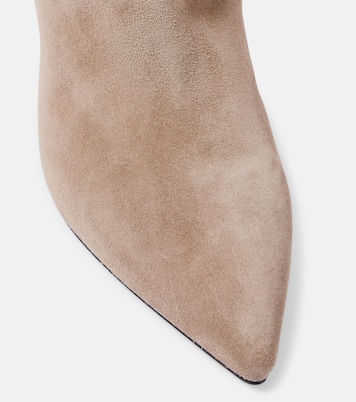 Bottes Stiletto 60 en daim | Paris Texas