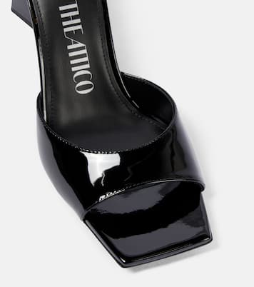 Mules Mini Devon en cuir verni | The Attico