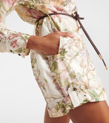 Mono Waverly de seda floral | Zimmermann