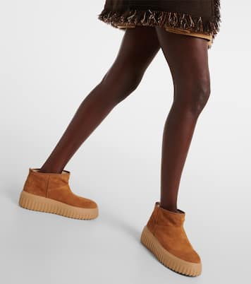 Botines Balu de ante con plataforma | Hogan