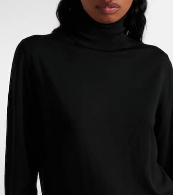 Heva wool turtleneck sweater  | The Row