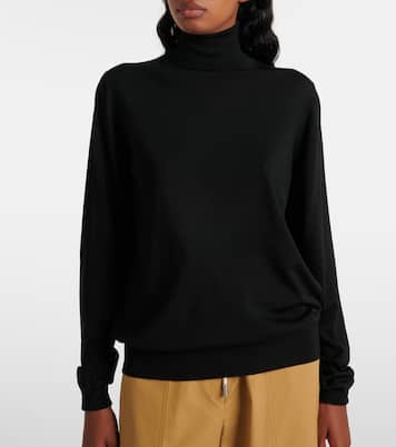 Heva wool turtleneck sweater  | The Row