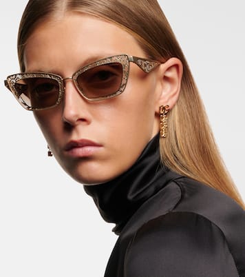 Lunettes de soleil Lace œil-de-chat | Dolce&Gabbana