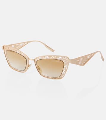 Lunettes de soleil Lace œil-de-chat | Dolce&Gabbana
