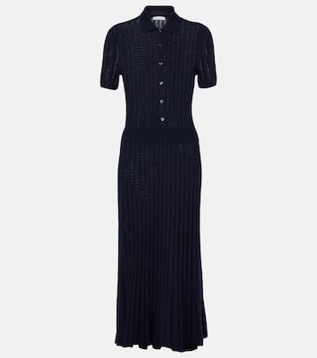 Robe chemise Elvis en cachemire et soie | Gabriela Hearst