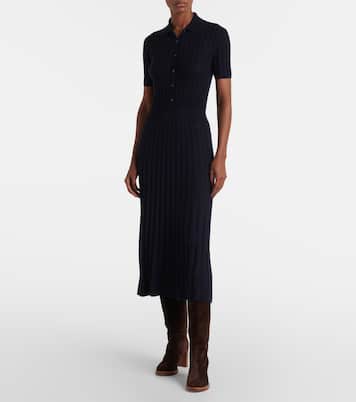 Robe chemise Elvis en cachemire et soie | Gabriela Hearst