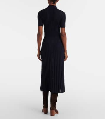 Robe chemise Elvis en cachemire et soie | Gabriela Hearst