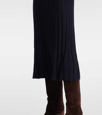 Robe chemise Elvis en cachemire et soie | Gabriela Hearst