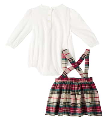 Bébé – Set blouse et jupe en coton | Polo Ralph Lauren Kids