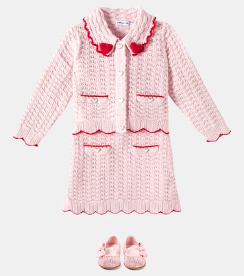 Cardigan in misto cotone | Self-Portrait Kids