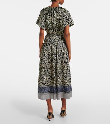Gonna midi Avia in misto cotone | Ulla Johnson