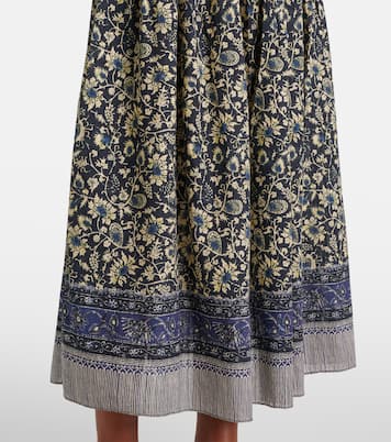 Gonna midi Avia in misto cotone | Ulla Johnson