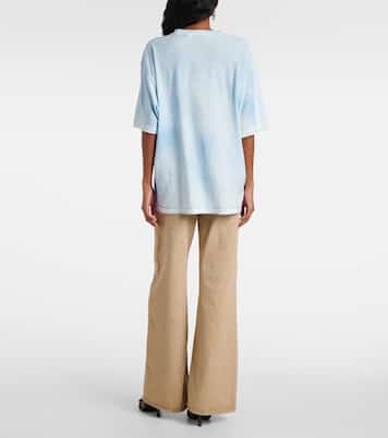 T-shirt in jersey di cotone e canapa | Acne Studios