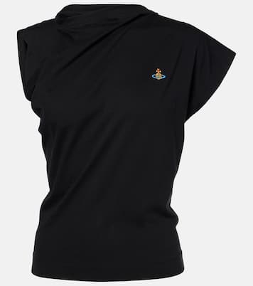 Top Hebo Orb in cotone con ruches | Vivienne Westwood