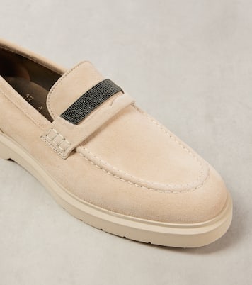 Mocassini Monili in suede | Brunello Cucinelli
