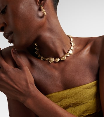 Collana Heart in oro 14kt con diamanti | Marie Lichtenberg
