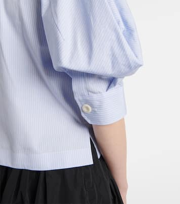 Camicia in popeline di cotone a righe | Sacai