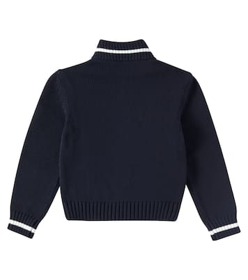 Cardigan in cotone con imbottitura | Moncler Enfant