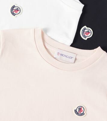 Set of 3 cotton jersey T-shirts | Moncler Enfant