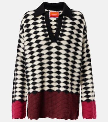 Lounge wool polo sweater | La DoubleJ